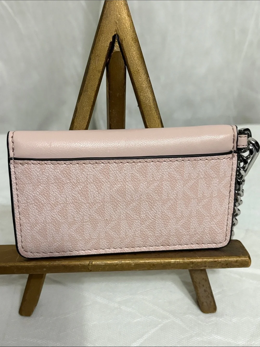 Michael Kors Card Case Wallet with Chain NWOT